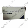 Asthalin 4 (Salbutamol) - 4mg (45 Tablets)