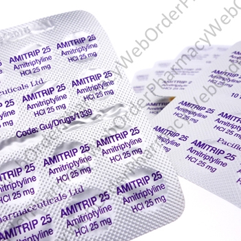 Amitrip (Amitriptyline Hydrochloride) - 25mg (100 Tablets) P3