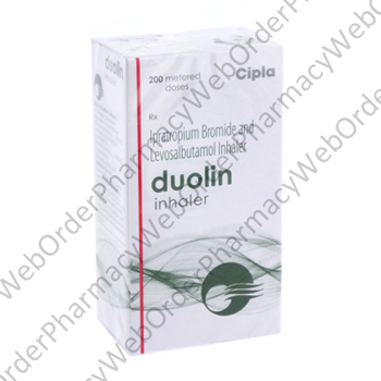Duolin Inhaler (Ipratropium Bromide/Levosalbutamol) - 20mcg/50mcg (1 Bottle) P1