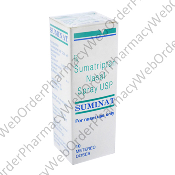 Suminat Nasal Spray (Sumatriptan Succinate) - 20mg (10 Doses) P1