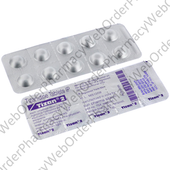 Tizan (Tizanidine) - 2mg (10 Tablets) P2